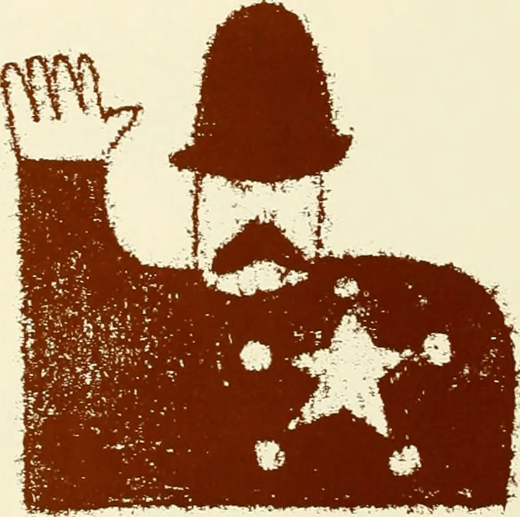 An illustration from Above ground archeology, 1900, leaf 15