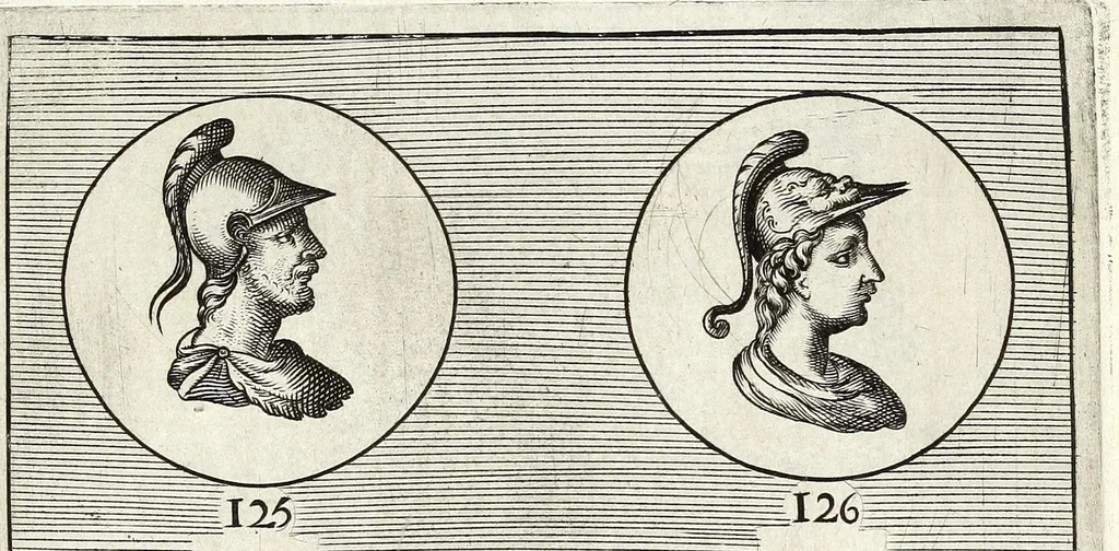 An illustration from Abrahami Gorlaei Antverpiani Dactyliotheca, seu, Annulorum sigillarium quorum apud priscos tam Graecos quam Romanos usus e ferro, aere, argento & auro promptvarivm : accesserunt variarum gemmarvm quibus antiquitas in sigillando uti solita scalptvrae, 1601, leaf 315