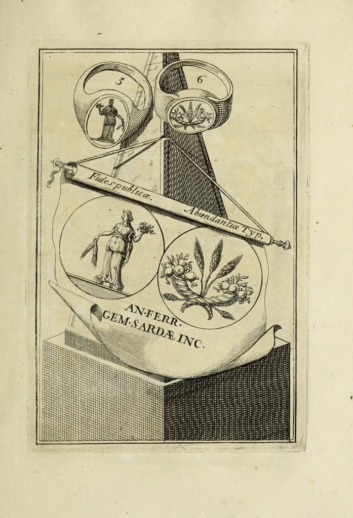 An illustration from Abrahami Gorlaei antverpiani Dactyliothecae, seu, Annulorum sigillarium quorum apud priscos tam Graecos quam Romanos usus, ex ferro, aere, argento & auro promptuarii pars prima[-secunda] : collectis aliunde & ineditis & editis annulorum figuris auctior, 1695, leaf 92