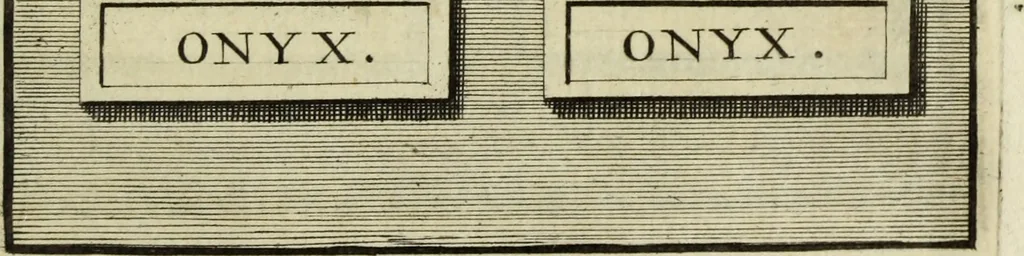 An illustration from Abrahami Gorlaei antverpiani Dactyliothecae, seu, Annulorum sigillarium quorum apud priscos tam Graecos quam Romanos usus, ex ferro, aere, argento & auro promptuarii pars prima[-secunda] : collectis aliunde & ineditis & editis annulorum figuris auctior, 1695, leaf 280