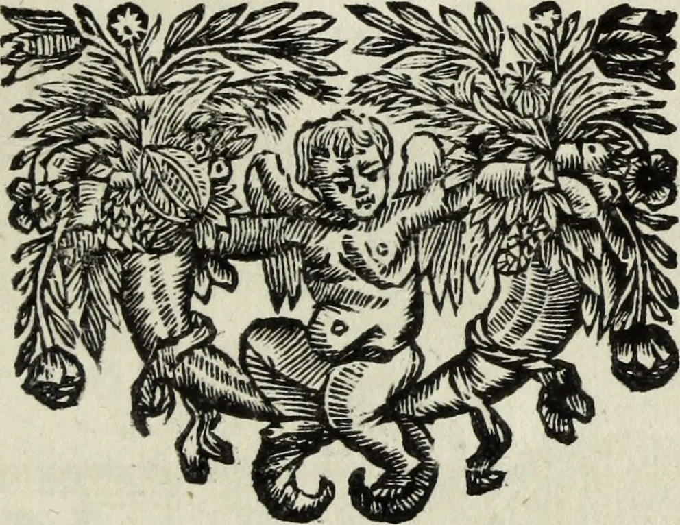 An illustration from Abrahami Ortelii, cosmographi et geographi regii, Deorum dearumque capita, ex antiquis numismatibus collecta, 1683, leaf 154