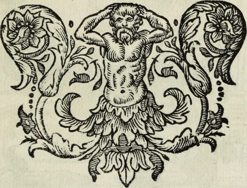 An illustration from Abrahami Ortelii, cosmographi et geographi regii, Deorum dearumque capita, ex antiquis numismatibus collecta, 1683, leaf 172