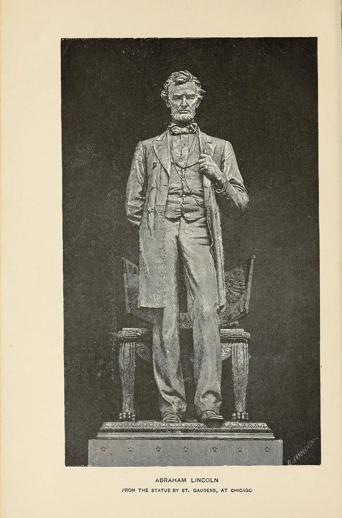 An illustration from Abraham Lincoln, and the downfall of American slavery, 1894, leaf 14