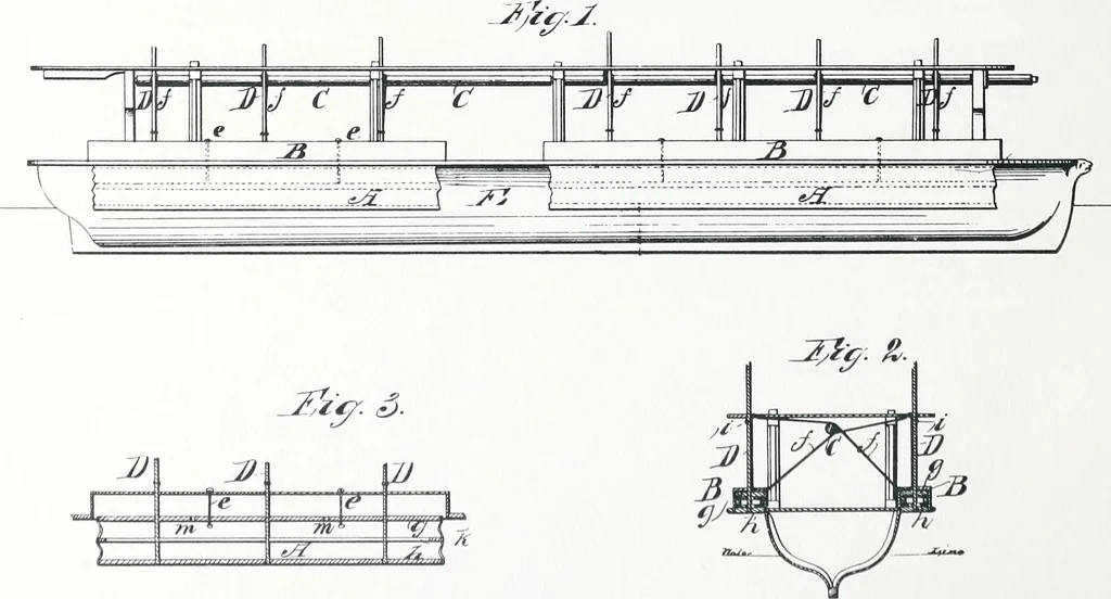 An illustration from Abraham Lincoln's vocations, 1849, leaf 37