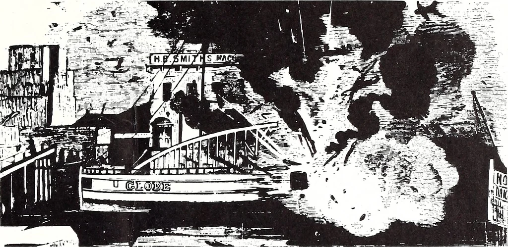 An illustration from Abraham Lincoln's vocations, 1849, leaf 48