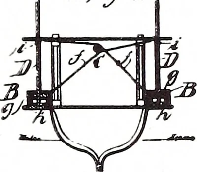 An illustration from Abraham Lincoln's vocations, 1849, leaf 48