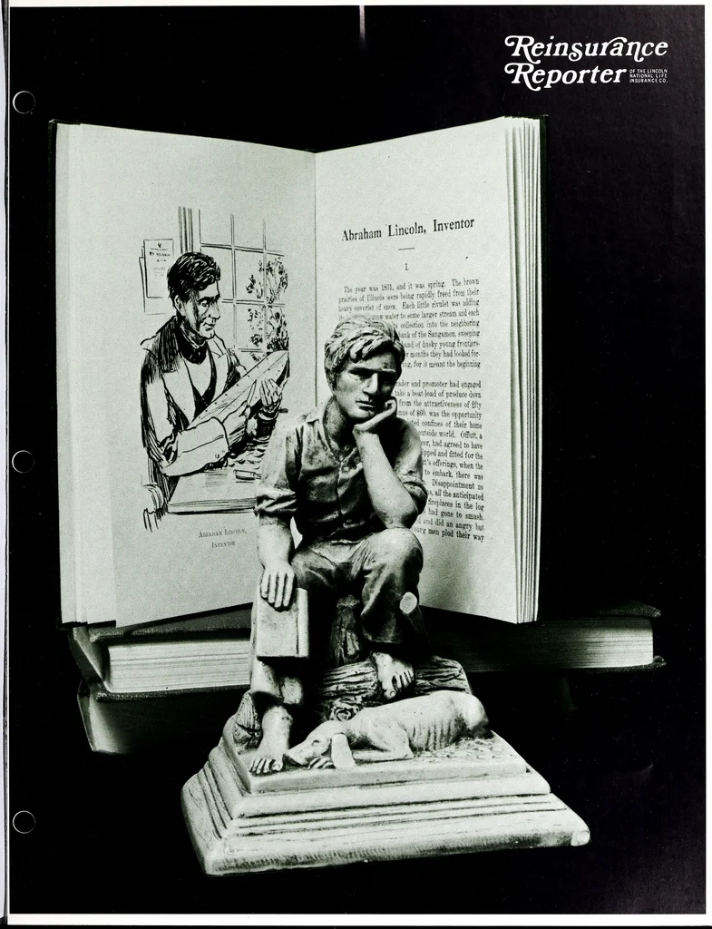 An illustration from Abraham Lincoln's vocations, 1849, leaf 52