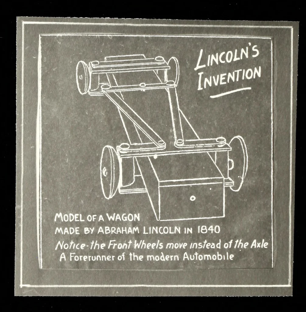 An illustration from Abraham Lincoln's vocations, 1849, leaf 63