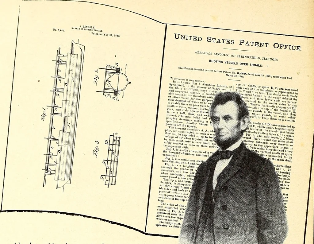 An illustration from Abraham Lincoln's vocations, 1849, leaf 39
