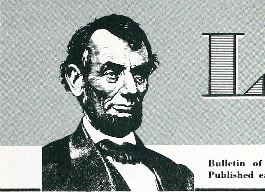 An illustration from Abraham Lincoln's vocations, 1849, leaf 44