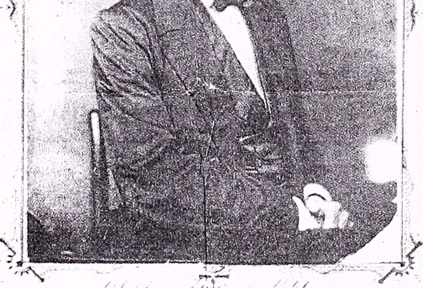 An illustration from Abraham Lincoln's vocations, 1849, leaf 60