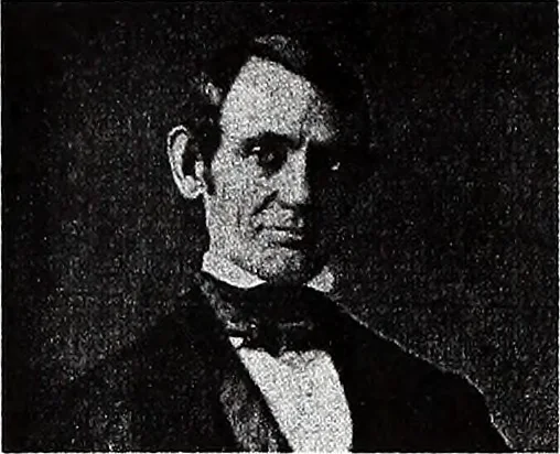An illustration from Abraham Lincoln's vocations, 1849, leaf 61
