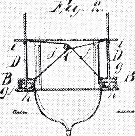 An illustration from Abraham Lincoln's vocations, 1849, leaf 64