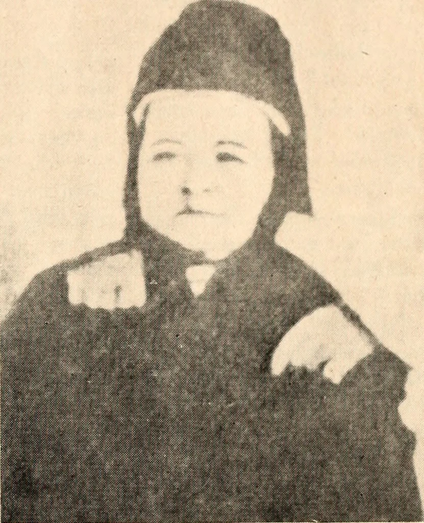 An illustration from Abraham Lincoln and religion. Mary Todd Lincoln, 1895, leaf 8