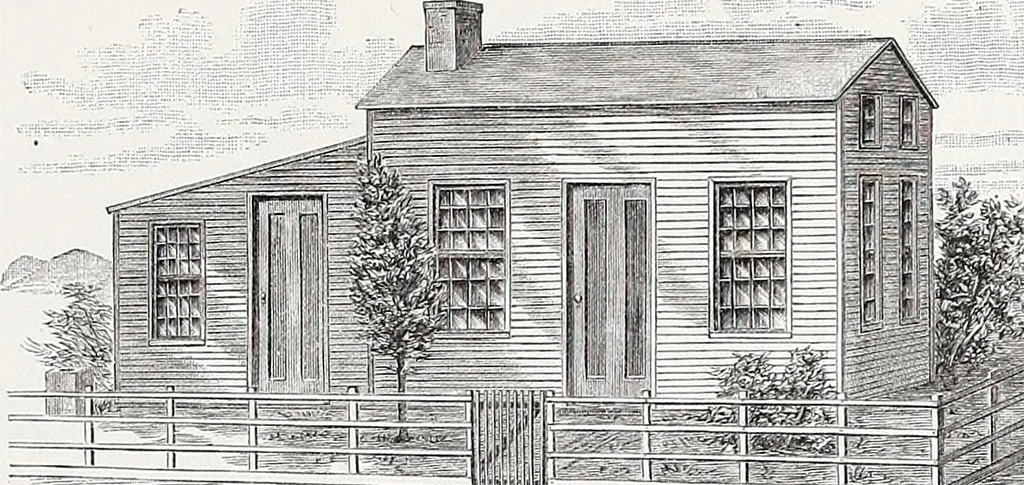 An illustration from Abraham Lincoln and religion. general, 1857, leaf 36