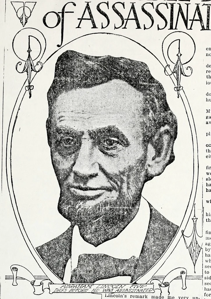 An illustration from Abraham Lincoln and religion, 1887, leaf 22