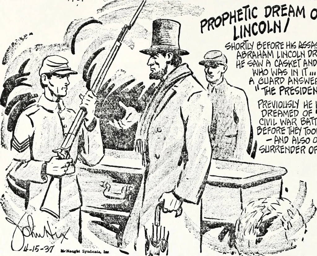 An illustration from Abraham Lincoln and religion, 1887, leaf 31