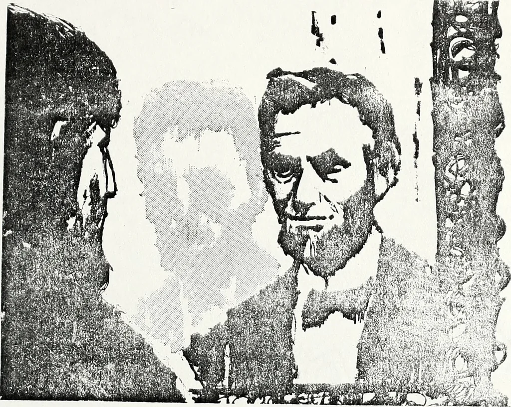 An illustration from Abraham Lincoln and religion, 1887, leaf 36