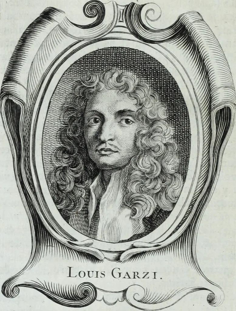 An illustration from Abregé de la vie des fameux peintres : avec leurs portraits gravés en taille-douce, les indications de leurs principaux ouvrages, quelques réflexions sur leurs caractéres, et la maniere de connoître les desseins des grands maîtres, 1745, leaf 119