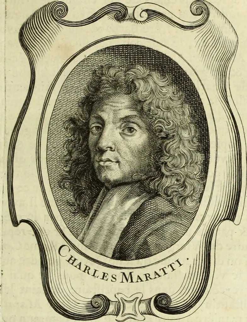 An illustration from Abregé de la vie des fameux peintres : avec leurs portraits gravés en taille-douce, les indications de leurs principaux ouvrages, quelques réflexions sur leurs caractéres, et la maniere de connoître les desseins des grands maîtres, 1745, leaf 122