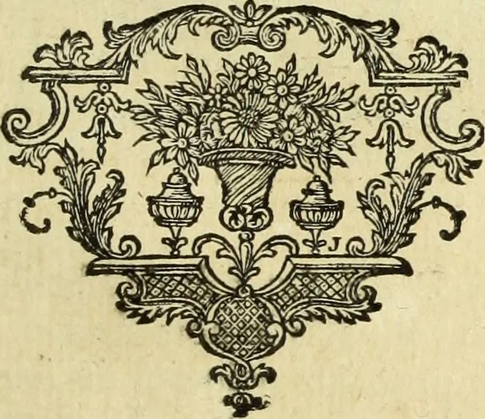 An illustration from Abregé de la vie des fameux peintres : avec leurs portraits gravés en taille-douce, les indications de leurs principaux ouvrages, quelques réflexions sur leurs caractéres, et la maniere de connoître les desseins des grands maîtres, 1745, leaf 144