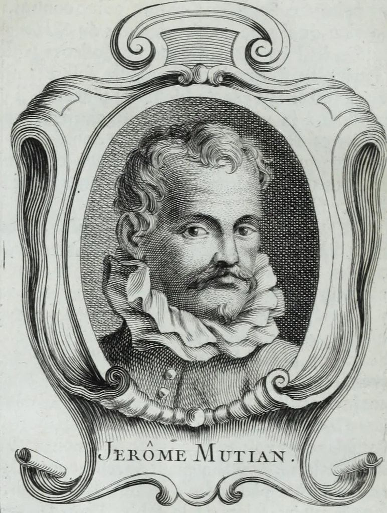 An illustration from Abregé de la vie des fameux peintres : avec leurs portraits gravés en taille-douce, les indications de leurs principaux ouvrages, quelques réflexions sur leurs caractéres, et la maniere de connoître les desseins des grands maîtres, 1745, leaf 233