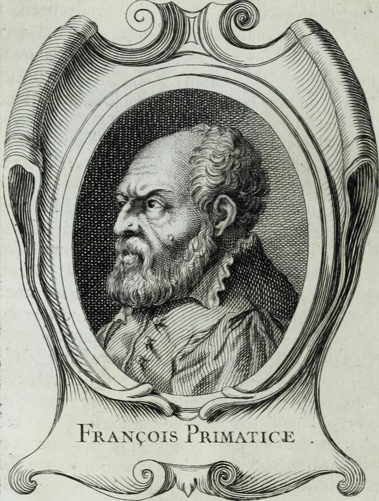 An illustration from Abregé de la vie des fameux peintres : avec leurs portraits gravés en taille-douce, les indications de leurs principaux ouvrages, quelques réflexions sur leurs caractéres, et la maniere de connoître les desseins des grands maîtres, 1745, leaf 269