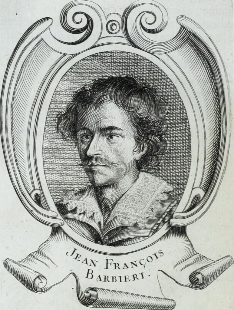An illustration from Abregé de la vie des fameux peintres : avec leurs portraits gravés en taille-douce, les indications de leurs principaux ouvrages, quelques réflexions sur leurs caractéres, et la maniere de connoître les desseins des grands maîtres, 1745, leaf 349
