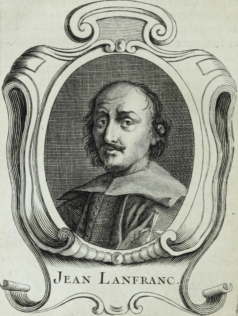 An illustration from Abregé de la vie des fameux peintres : avec leurs portraits gravés en taille-douce, les indications de leurs principaux ouvrages, quelques réflexions sur leurs caractéres, et la maniere de connoître les desseins des grands maîtres, 1745, leaf 357