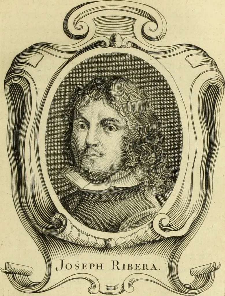 An illustration from Abregé de la vie des fameux peintres : avec leurs portraits gravés en taille-douce, les indications de leurs principaux ouvrages, quelques réflexions sur leurs caractéres, et la maniere de connoître les desseins des grands maîtres, 1745, leaf 394