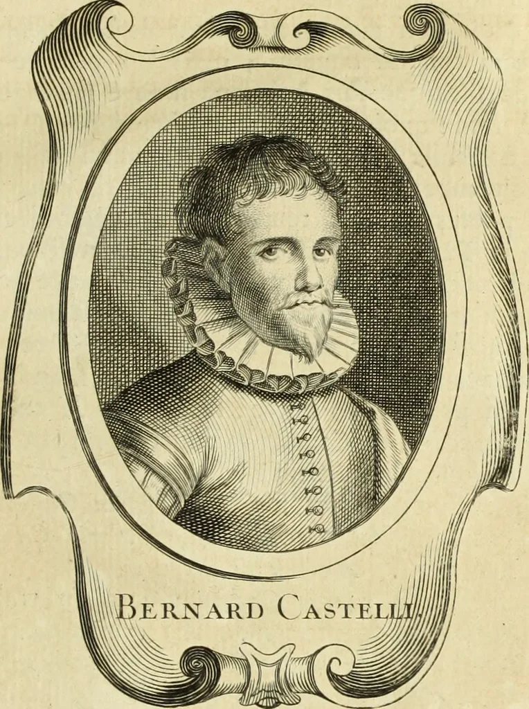 An illustration from Abregé de la vie des fameux peintres : avec leurs portraits gravés en taille-douce, les indications de leurs principaux ouvrages, quelques réflexions sur leurs caractéres, et la maniere de connoître les desseins des grands maîtres, 1745, leaf 430