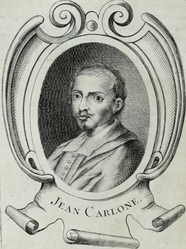 An illustration from Abregé de la vie des fameux peintres : avec leurs portraits gravés en taille-douce, les indications de leurs principaux ouvrages, quelques réflexions sur leurs caractéres, et la maniere de connoître les desseins des grands maîtres, 1745, leaf 433