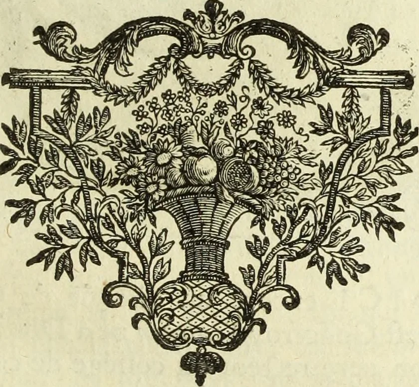 An illustration from Abregé de la vie des fameux peintres : avec leurs portraits gravés en taille-douce, les indications de leurs principaux ouvrages, quelques réflexions sur leurs caractéres, et la maniere de connoître les desseins des grands maîtres, 1745, leaf 118