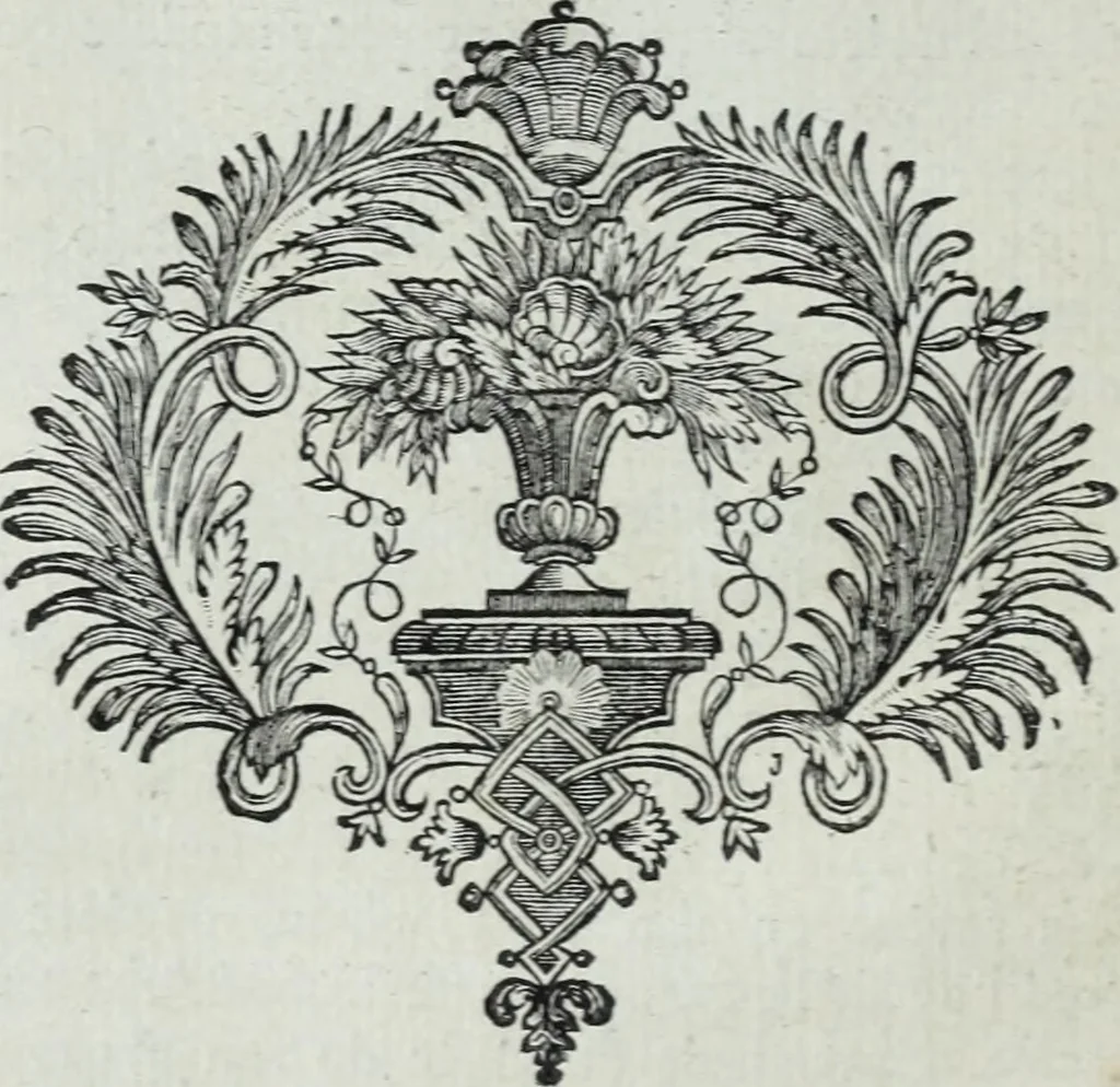 An illustration from Abregé de la vie des fameux peintres : avec leurs portraits gravés en taille-douce, les indications de leurs principaux ouvrages, quelques réflexions sur leurs caractéres, et la maniere de connoître les desseins des grands maîtres, 1745, leaf 121