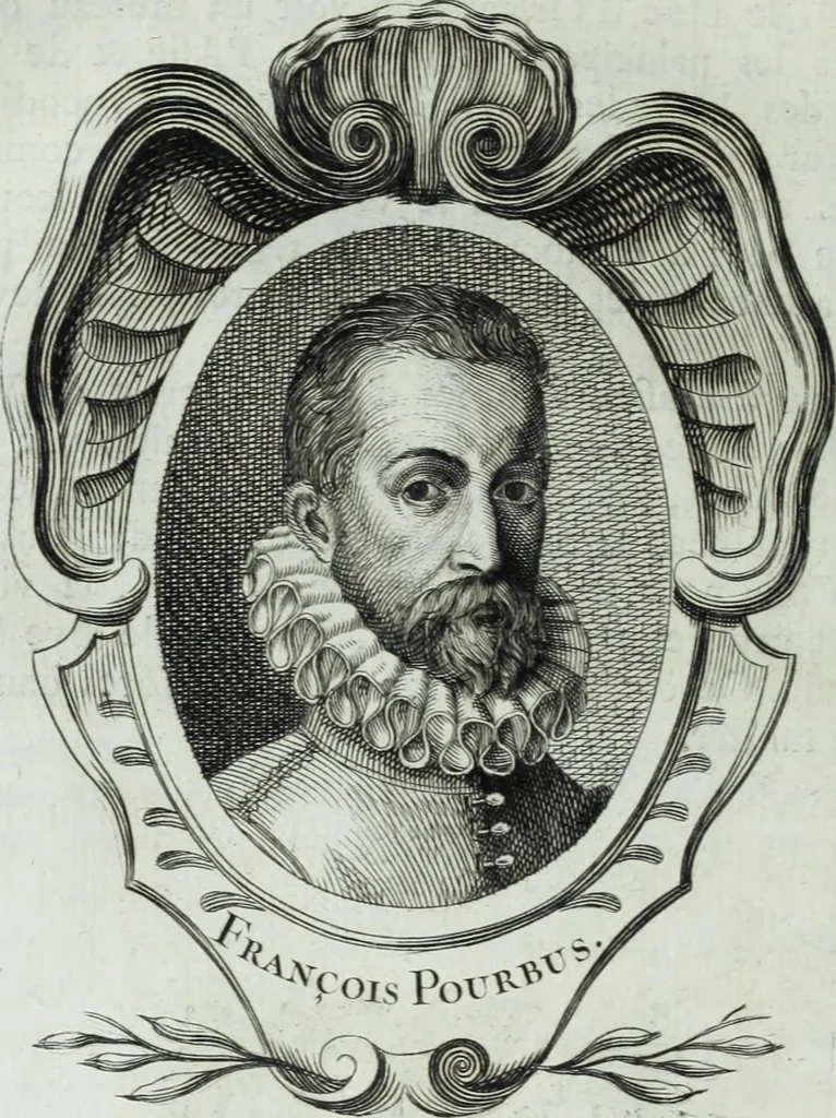 An illustration from Abregé de la vie des fameux peintres : avec leurs portraits gravés en taille-douce, les indications de leurs principaux ouvrages, quelques réflexions sur leurs caractéres, et la maniere de connoître les desseins des grands maîtres, 1745, leaf 133