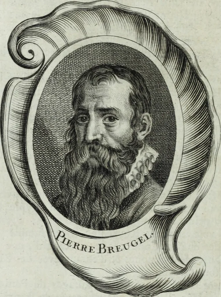 An illustration from Abregé de la vie des fameux peintres : avec leurs portraits gravés en taille-douce, les indications de leurs principaux ouvrages, quelques réflexions sur leurs caractéres, et la maniere de connoître les desseins des grands maîtres, 1745, leaf 145