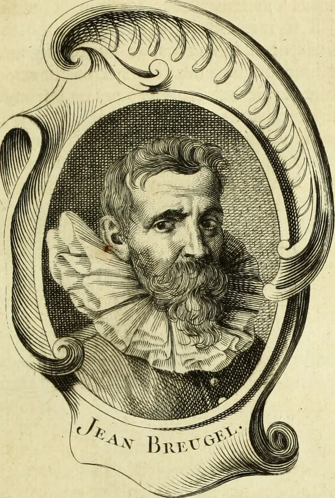 An illustration from Abregé de la vie des fameux peintres : avec leurs portraits gravés en taille-douce, les indications de leurs principaux ouvrages, quelques réflexions sur leurs caractéres, et la maniere de connoître les desseins des grands maîtres, 1745, leaf 148