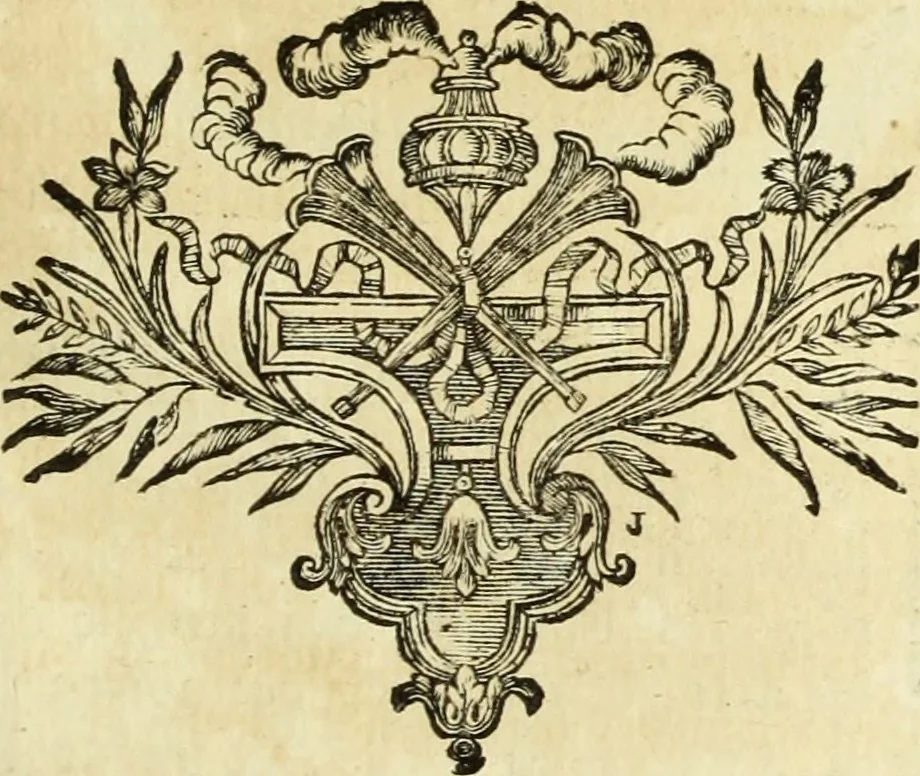 An illustration from Abregé de la vie des fameux peintres : avec leurs portraits gravés en taille-douce, les indications de leurs principaux ouvrages, quelques réflexions sur leurs caractéres, et la maniere de connoître les desseins des grands maîtres, 1745, leaf 164
