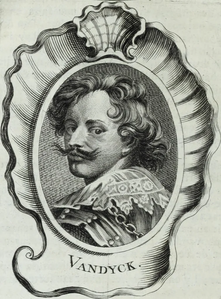 An illustration from Abregé de la vie des fameux peintres : avec leurs portraits gravés en taille-douce, les indications de leurs principaux ouvrages, quelques réflexions sur leurs caractéres, et la maniere de connoître les desseins des grands maîtres, 1745, leaf 183