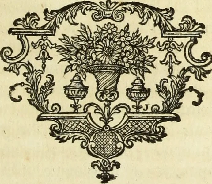 An illustration from Abregé de la vie des fameux peintres : avec leurs portraits gravés en taille-douce, les indications de leurs principaux ouvrages, quelques réflexions sur leurs caractéres, et la maniere de connoître les desseins des grands maîtres, 1745, leaf 194