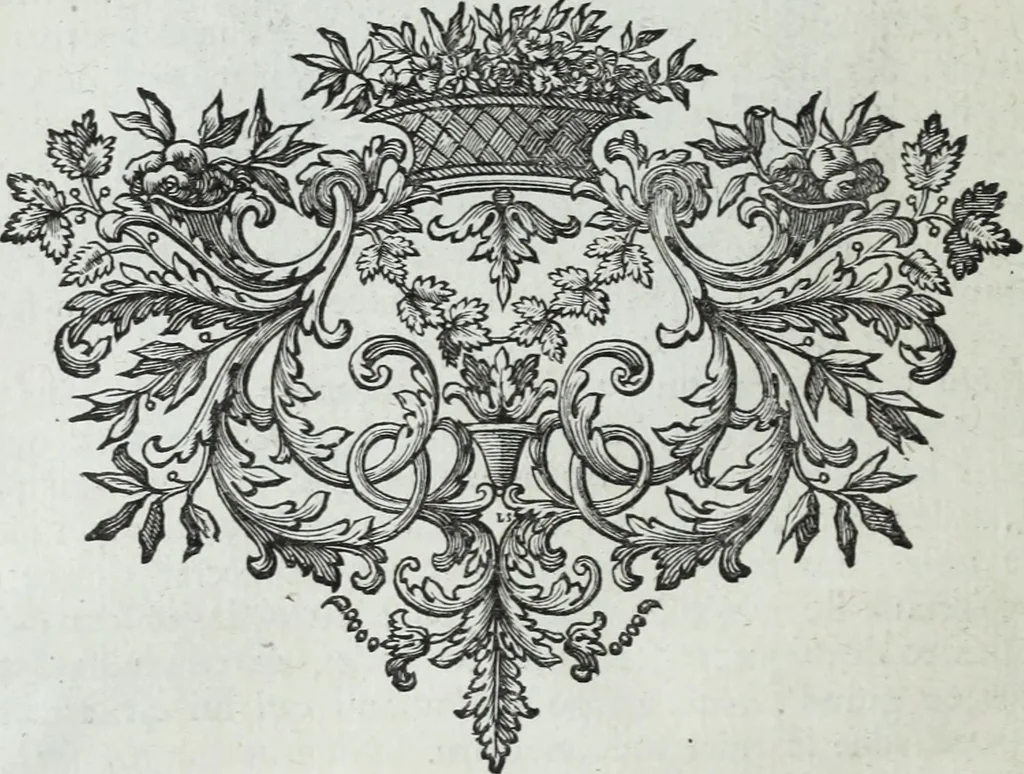 An illustration from Abregé de la vie des fameux peintres : avec leurs portraits gravés en taille-douce, les indications de leurs principaux ouvrages, quelques réflexions sur leurs caractéres, et la maniere de connoître les desseins des grands maîtres, 1745, leaf 215