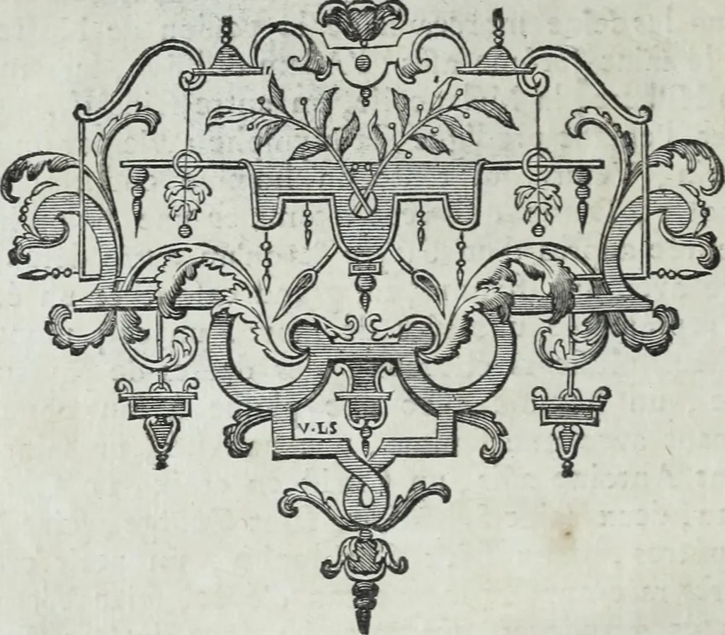An illustration from Abregé de la vie des fameux peintres : avec leurs portraits gravés en taille-douce, les indications de leurs principaux ouvrages, quelques réflexions sur leurs caractéres, et la maniere de connoître les desseins des grands maîtres, 1745, leaf 23