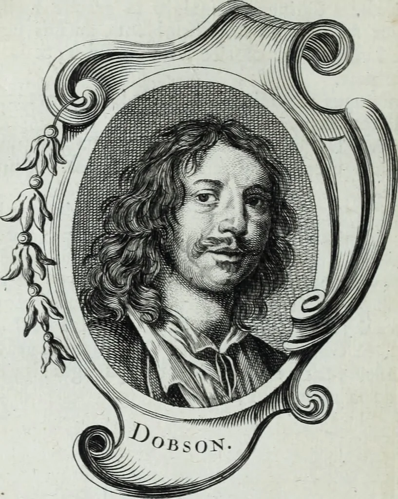 An illustration from Abregé de la vie des fameux peintres : avec leurs portraits gravés en taille-douce, les indications de leurs principaux ouvrages, quelques réflexions sur leurs caractéres, et la maniere de connoître les desseins des grands maîtres, 1745, leaf 231