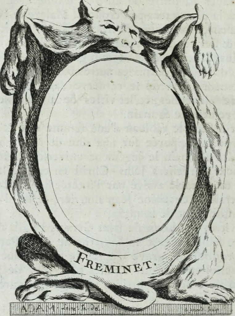 An illustration from Abregé de la vie des fameux peintres : avec leurs portraits gravés en taille-douce, les indications de leurs principaux ouvrages, quelques réflexions sur leurs caractéres, et la maniere de connoître les desseins des grands maîtres, 1745, leaf 251