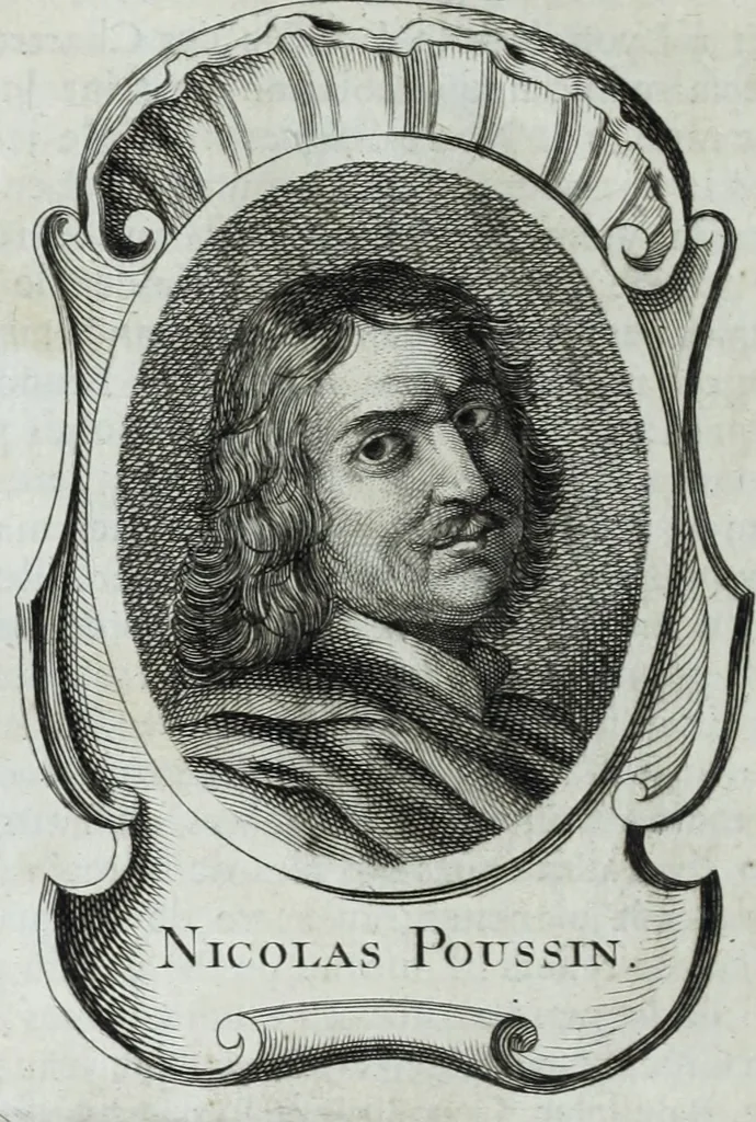 An illustration from Abregé de la vie des fameux peintres : avec leurs portraits gravés en taille-douce, les indications de leurs principaux ouvrages, quelques réflexions sur leurs caractéres, et la maniere de connoître les desseins des grands maîtres, 1745, leaf 263