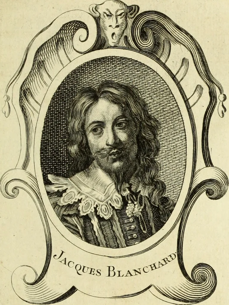 An illustration from Abregé de la vie des fameux peintres : avec leurs portraits gravés en taille-douce, les indications de leurs principaux ouvrages, quelques réflexions sur leurs caractéres, et la maniere de connoître les desseins des grands maîtres, 1745, leaf 278