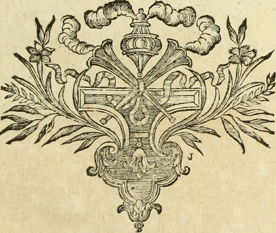 An illustration from Abregé de la vie des fameux peintres : avec leurs portraits gravés en taille-douce, les indications de leurs principaux ouvrages, quelques réflexions sur leurs caractéres, et la maniere de connoître les desseins des grands maîtres, 1745, leaf 30