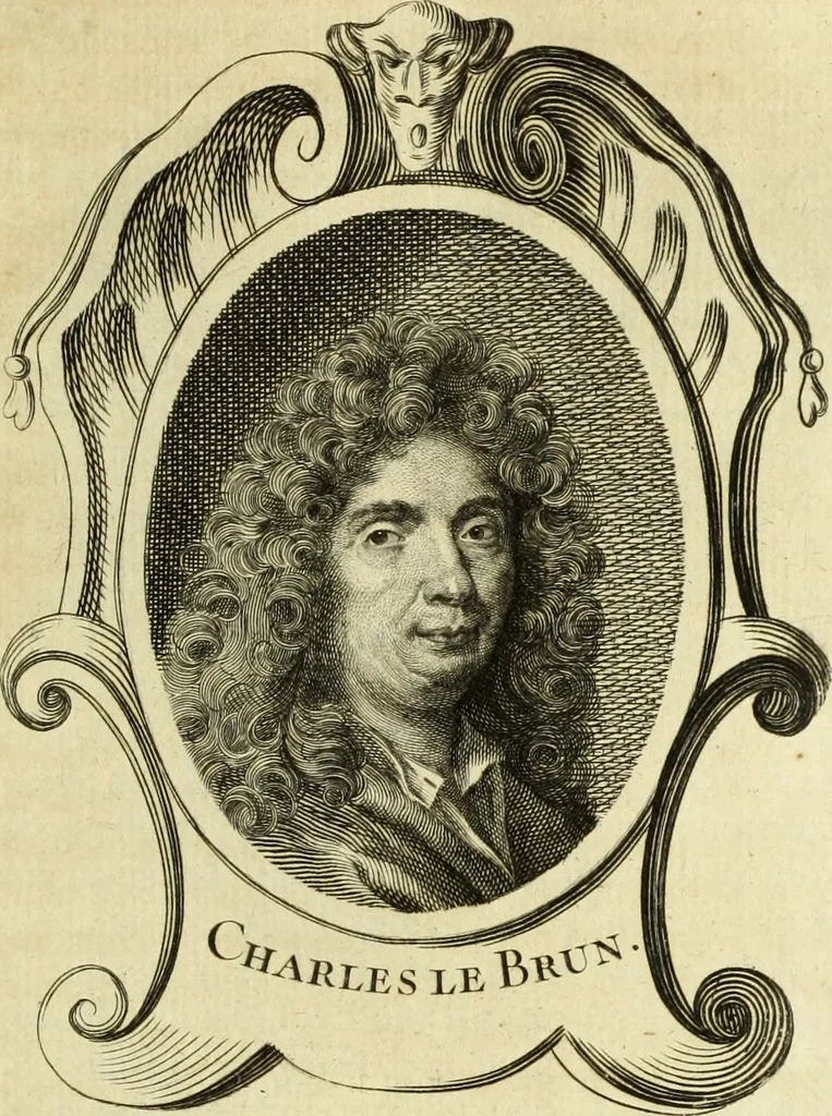 An illustration from Abregé de la vie des fameux peintres : avec leurs portraits gravés en taille-douce, les indications de leurs principaux ouvrages, quelques réflexions sur leurs caractéres, et la maniere de connoître les desseins des grands maîtres, 1745, leaf 318