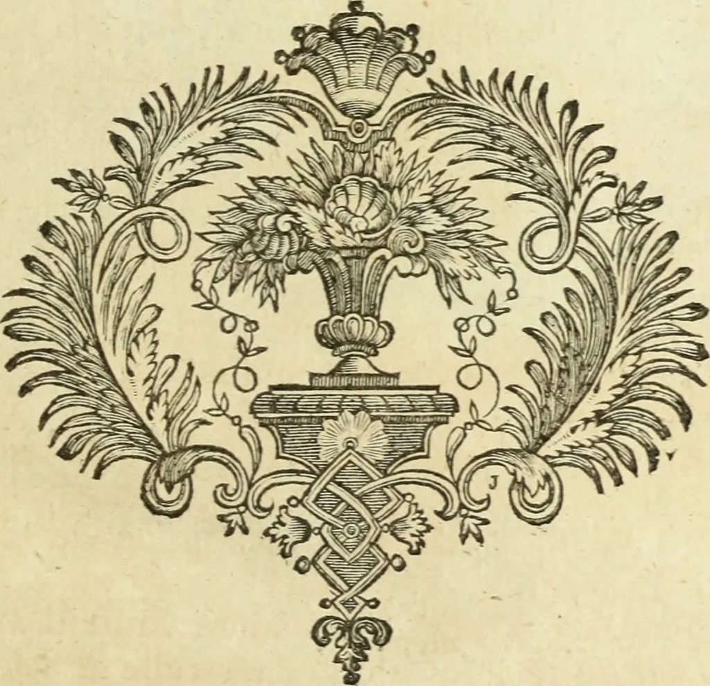 An illustration from Abregé de la vie des fameux peintres : avec leurs portraits gravés en taille-douce, les indications de leurs principaux ouvrages, quelques réflexions sur leurs caractéres, et la maniere de connoître les desseins des grands maîtres, 1745, leaf 34