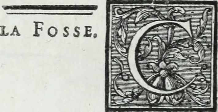 An illustration from Abregé de la vie des fameux peintres : avec leurs portraits gravés en taille-douce, les indications de leurs principaux ouvrages, quelques réflexions sur leurs caractéres, et la maniere de connoître les desseins des grands maîtres, 1745, leaf 353